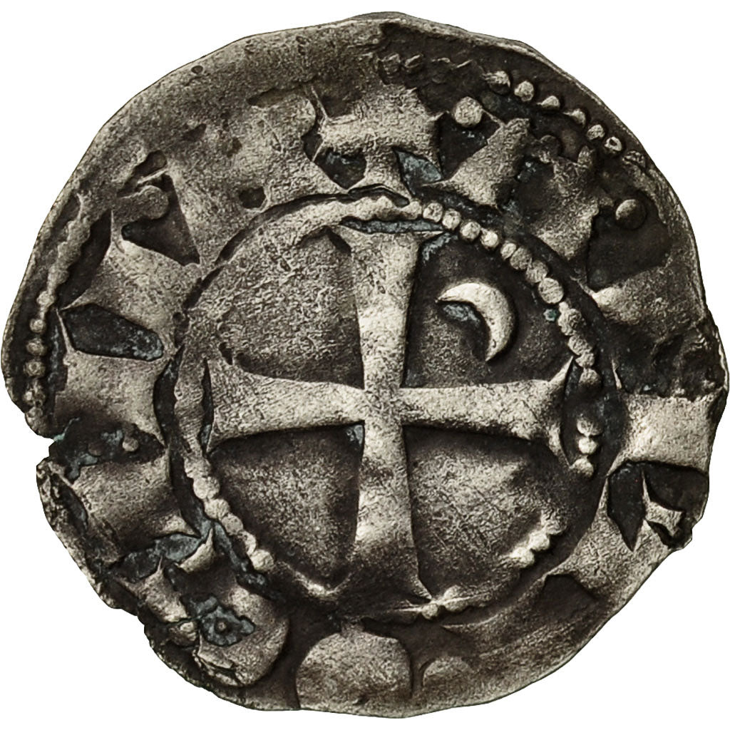 Coin, Crusaders, Bohemund III (1163-1201), Denier, Antioch, Billon