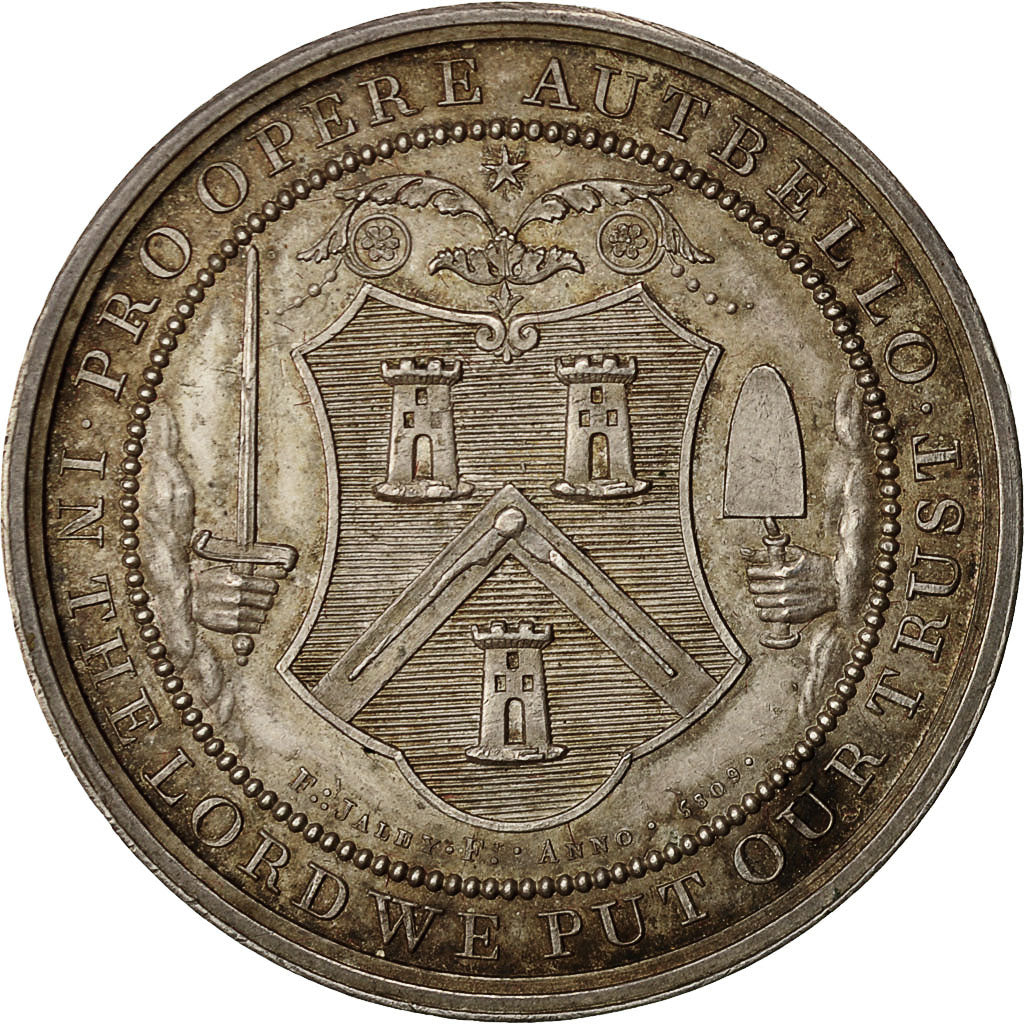 France, Jeton, Franc-Maçonnerie, Grande Loge de Heredom, Kilwinning, 1809