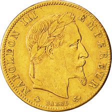 Coin, France, Napoleon III, 5 Francs, 1862, Paris, EF(40-45), Gold, KM 803.1