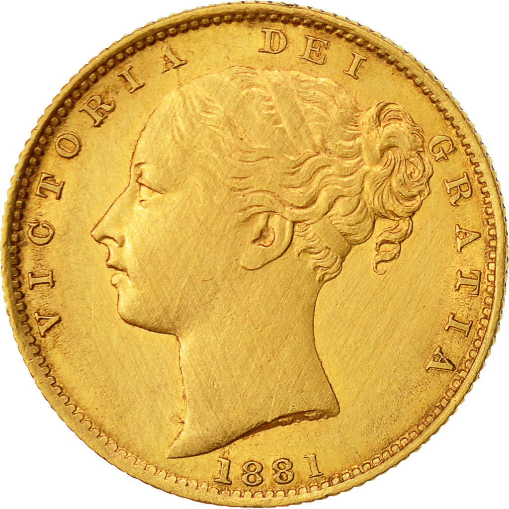 Moneta, Australia, Elizabeth II, Sovereign, 1881, Sydney, SPL-, Oro, KM:6