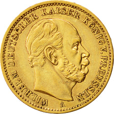 Moneta, Stati tedeschi, PRUSSIA, Wilhelm I, 20 Mark, 1872, Berlin, BB+, Oro