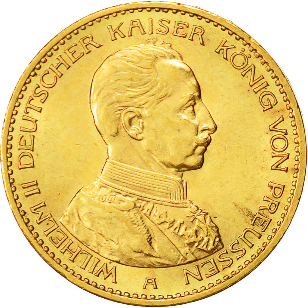 Moneta, Stati tedeschi, PRUSSIA, Wilhelm II, 20 Mark, 1914, Berlin, SPL, Oro