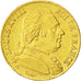 Moneda, Francia, Louis XVIII, Louis XVIII, 20 Francs, 1815, Bayonne, MBC+, Oro