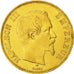 Moneda, Francia, Napoleon III, Napoléon III, 100 Francs, 1856, Paris, MBC, Oro