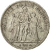 Coin, France, Hercule, 5 Francs, 1877, Bordeaux, VF(30-35), Silver, KM:820.2