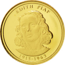 France, Medal, Edith Piaf, Arts & Culture, 2003, Gold