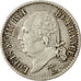 Coin, France, Louis XVIII, 1/4 Franc, 1824, Paris, AU(50-53), Silver, KM 714.1