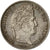 Moneda, Francia, Louis-Philippe, 1/4 Franc, 1845, Rouen, SC+, Plata, KM:740.2