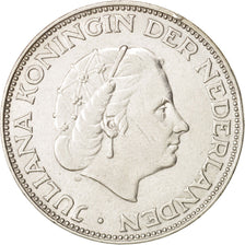 Netherlands, Juliana, 2-1/2 Gulden, 1959, Silver, KM:185