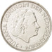 Netherlands, Juliana, 2-1/2 Gulden, 1959, Silver, KM:185