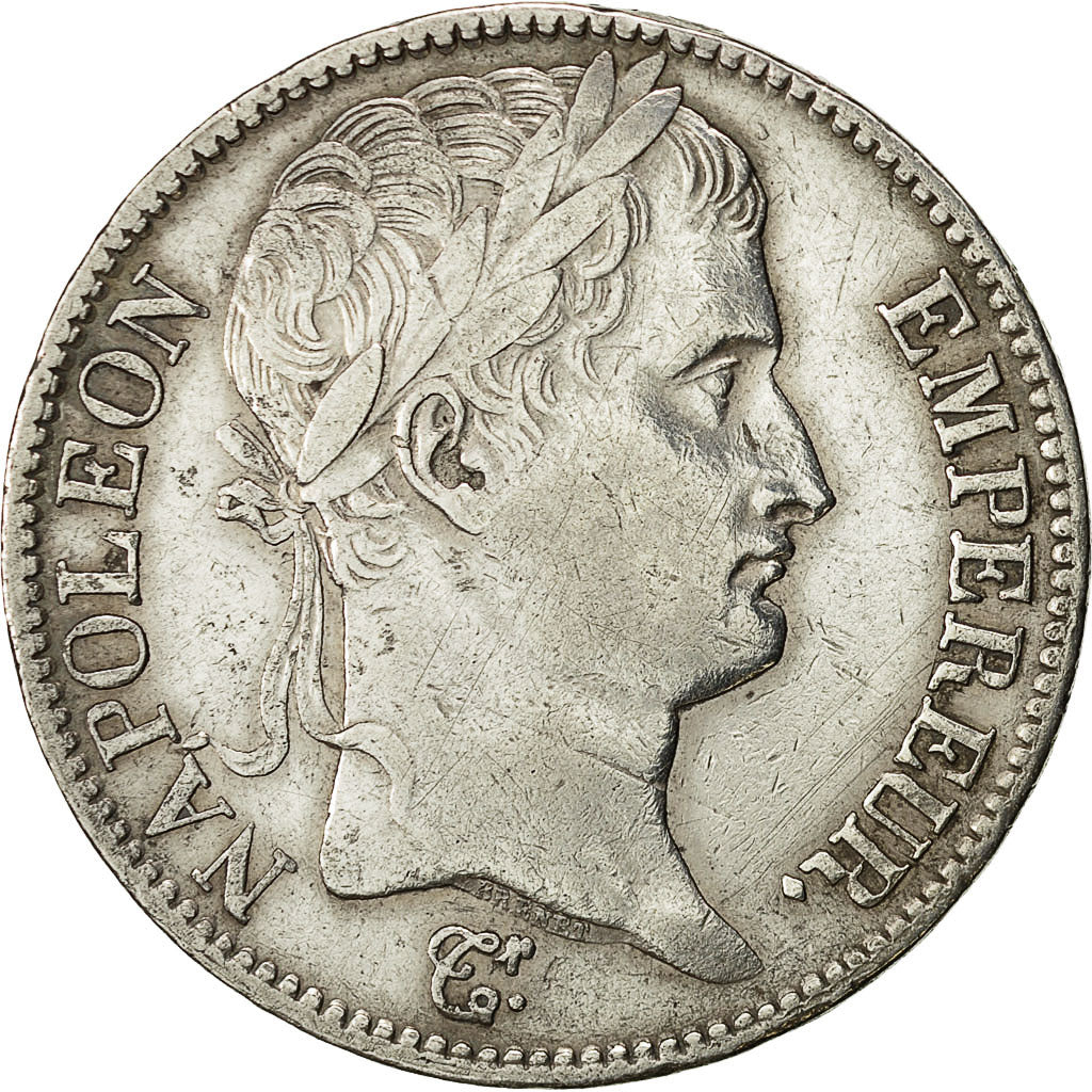 Coin, France, Napoléon I, 5 Francs, 1811, Bordeaux, EF(40-45), Silver, Gad. 584