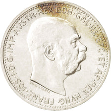 Moneta, Austria, Franz Joseph I, Corona, 1915, SPL+, Argento, KM:2820