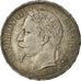 Monnaie, Second Empire, Napoléon III, 5 Francs, 1868, Paris, TTB+, Gadoury 739