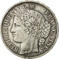 Coin, France, Cérès, 5 Francs, 1870, Paris, AU(50-53), Silver, KM:819