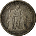 Coin, France, Hercule, 5 Francs, 1848, Strasbourg, VF(20-25), Silver, KM:756.2