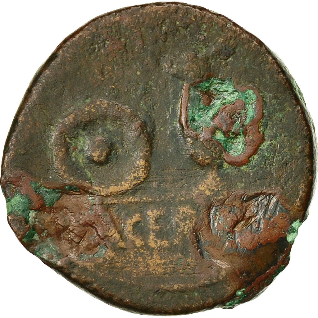 Moneda, Spain, Gnaeus Statius Libo, Semis, 43-36 BC, BC, Cobre, RPC:483