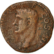 Coin, Agrippa, As, 37-41, Rome, VF(20-25), Copper, RIC 58