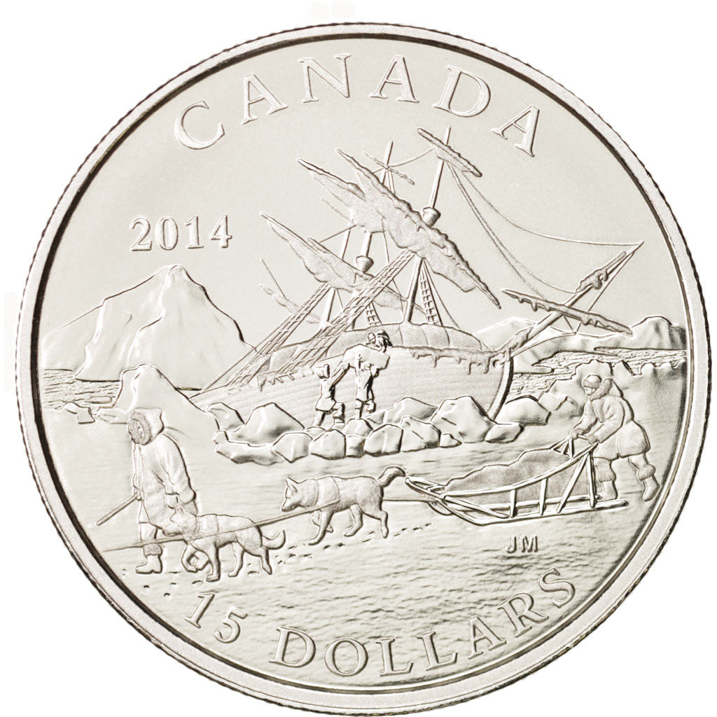 Canada, Arctic Expedition, 15 Dollars, 2014, Silver