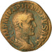 Coin, Philip I, Sestertius, 244, Rome, VF(30-35), Copper, RIC 172a