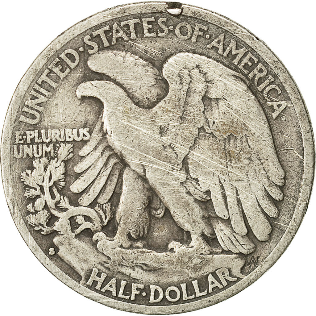 Coin, United States, Walking Liberty Half Dollar, 1935, San Francisco, KM 142