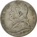 Moneta, STATI ITALIANI, PAPAL STATES, Pius IX, 2 Lire, 1866, Rome, MB+, Argento