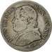 Coin, Vatican, Pius IX, Lira, 1866, Rome, VF(30-35), Silver, KM 1378