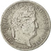 Moneda, Francia, Louis-Philippe, 1/2 Franc, 1836, Paris, BC+, Plata, KM:741.1