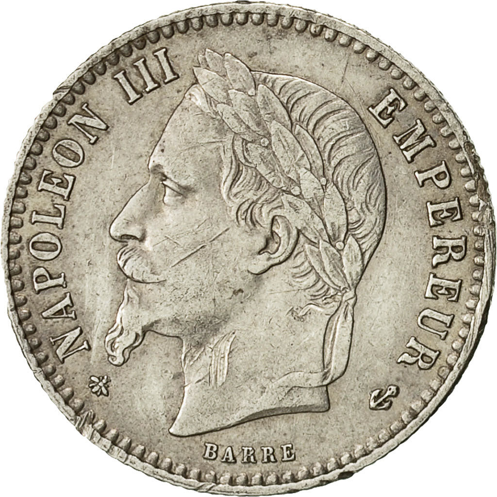 Münze, Frankreich, Napoleon III, Napoléon III, 50 Centimes, 1868, Paris, SS+