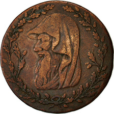 Coin, Great Britain, North Wales, Halfpenny Token, 1793, VF(30-35), Copper