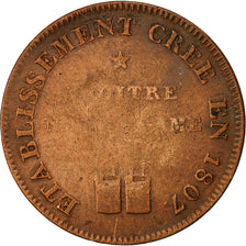 France, Jeton, Corporations, Une voie d'eau filtrée, 1809, TTB, Cuivre