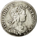 Moneta, Francia, Louis XIV, 1/12 Écu à la mèche courte, 1/12 ECU, 10 Sols