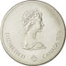 Coin, Canada, Elizabeth II, 10 Dollars Olympics, 1974, MS(63), Silver, KM 93