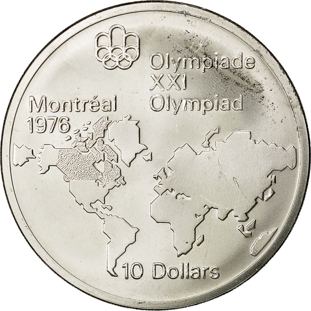 Coin, Canada, Elizabeth II, 10 Dollars, 1973, Royal Canadian Mint, Ottawa
