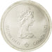 Coin, Canada, Elizabeth II, 5 Dollars Olympics, 1973, MS(65-70), Silver, KM 85