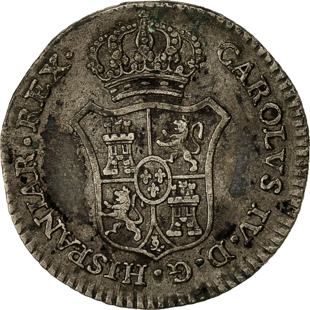 Monnaie, Espagne, Charles IV, Real, 1789, Madrid, TTB, Argent