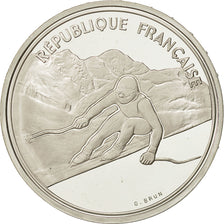 Coin, France, 100 Francs Olympics, 1989, MS(65-70), Silver, KM 971, Gadoury C1