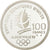 Coin, France, 100 Francs Olympics, 1990, MS(65-70), Silver, KM 984