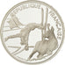 Monnaie, France, 100 Francs Albertville, Ski et Chamois, FDC, Argent, Gad. C11