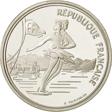 Munten, Frankrijk, 100 Francs, 1989, FDC, Zilver, KM:972, Gadoury:C3