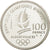 Coin, France, 100 Francs Olympics, 1990, MS(65-70), Silver, KM 980
