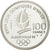 Coin, France, 100 Francs Olympics, 1991, MS(65-70), Silver, KM 993