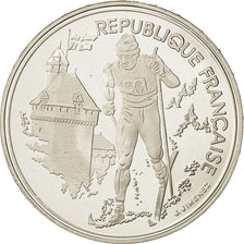 Coin, France, 100 Francs Olympics, 1991, MS(65-70), Silver, KM 994