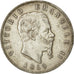 Coin, Italy, Vittorio Emanuele II, 5 Lire, 1869, Milan, AU(50-53), Silver