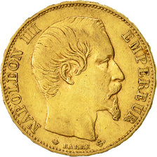 Munten, Frankrijk, Napoleon III, Napoléon III, 20 Francs, 1855, Strasbourg, ZF