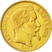 Coin, France, Napoleon III, 20 Francs, 1861, Strasbourg, Gold, Gadoury 1062