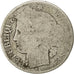 Moneta, Francia, Cérès, 50 Centimes, 1872, Bordeaux, B, Argento, KM:834.2