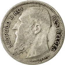 Coin, Belgium, Leopold II, Franc, 1904, VF(30-35), Silver, KM:56.1