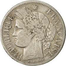Monnaie, France, Cérès, 2 Francs, 1873, Paris, TB+, Argent, Gadoury:530a