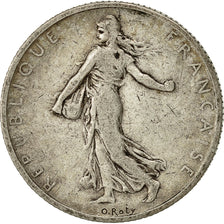 Coin, France, Semeuse, 2 Francs, 1902, Paris, VF(20-25), Silver, KM:845.1