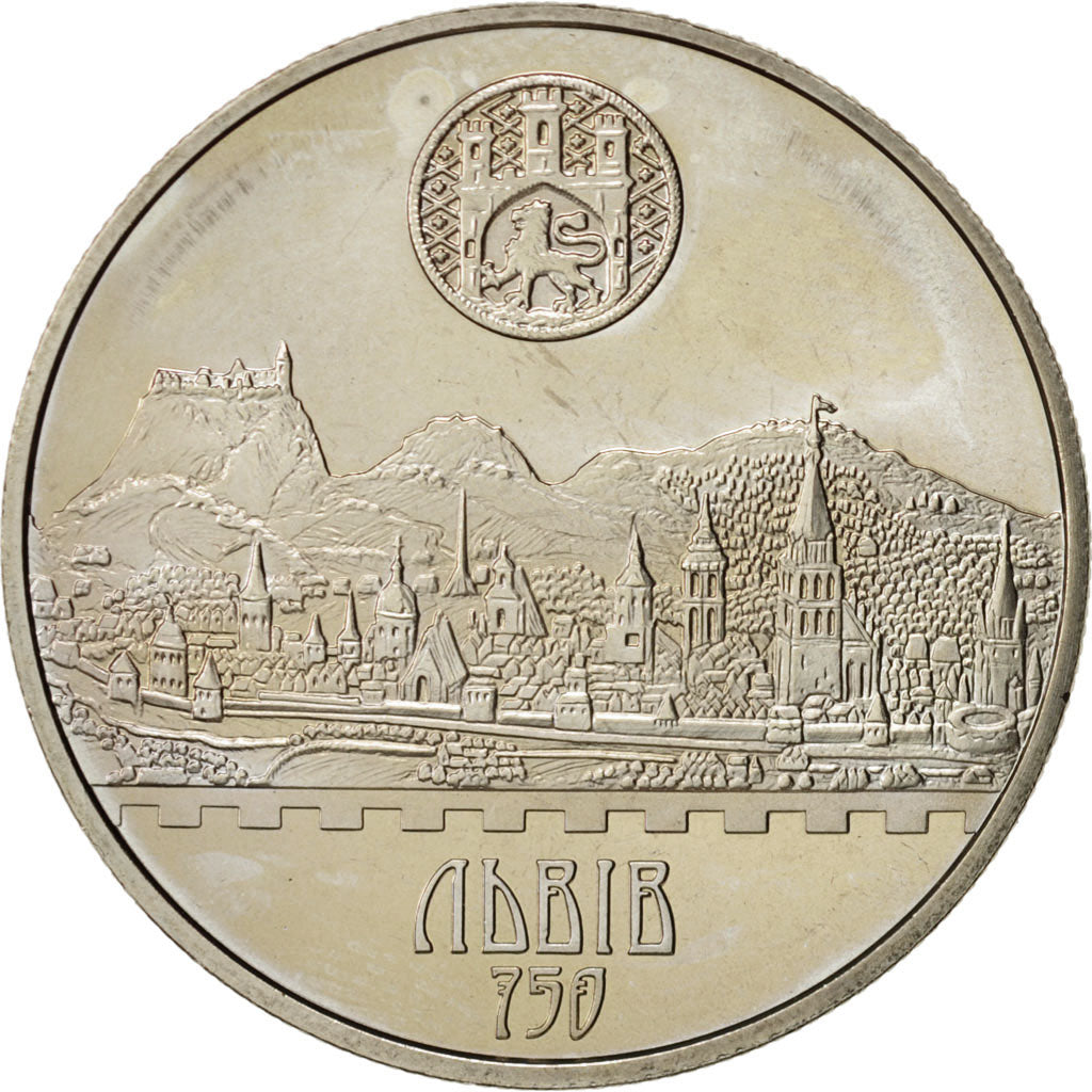 Coin, Ukraine, 5 Hryven, 2006, Kyiv, MS(63), Copper-Nickel-Zinc, KM:415